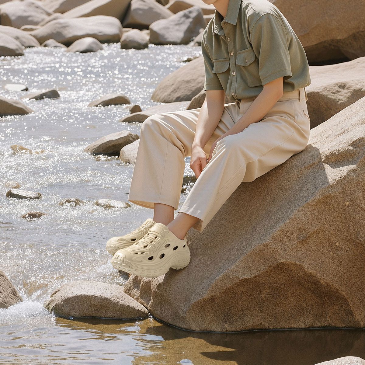 Clogs Masculinos de Verão para - Aquatic Sports Shoes avaliação e preço